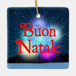 Buon Natale - Jack Frost Julgransprydnad Keramik