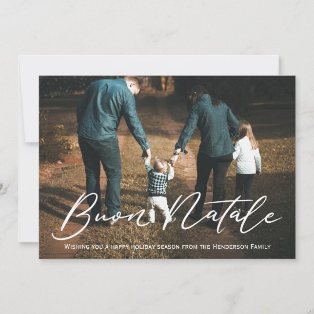 Buon Natale julkort (Framsida)