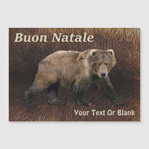 Buon Natale - Kodiak-björnen i Västindien Päls