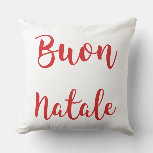 Buon Natale kudder Kudde (Framsida)