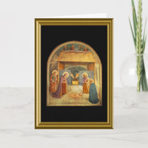 Buon natale - lords Bön i italienare Helgkort