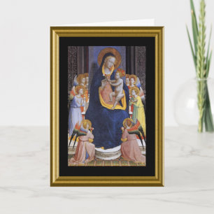 Buon natale - lords Bön i italienare Kort