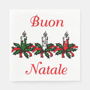Buon Natale Napkins Pappersservett