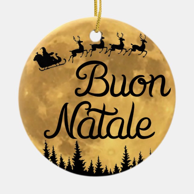 Buon Natale Ornament (Framsidan)