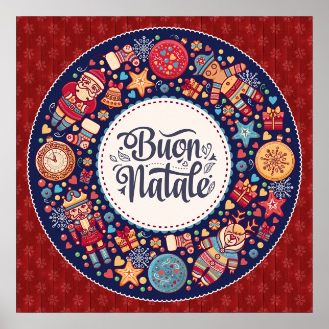 Buon Natale Poster (Framsidan)