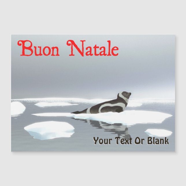 Buon Natale - Ribbon Seal (Framsida)