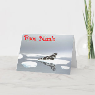 Buon Natale - Ribbon Seal Helgkort