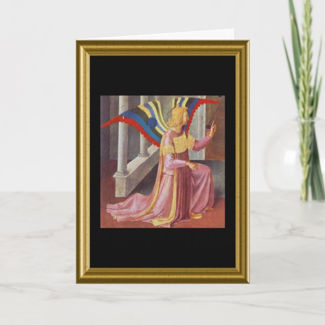 Buon natale - Saint Francis Prayer på italienska Helgkort (Framsida)