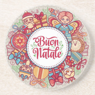 **BUON NATALE** SANDSTONE UNDERLÄGG