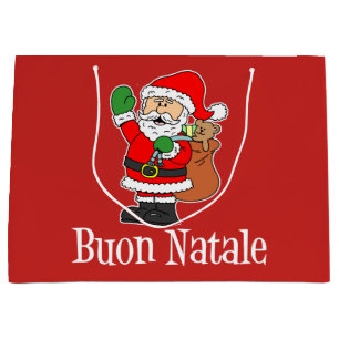 Buon Natale Santa italienaregod jul