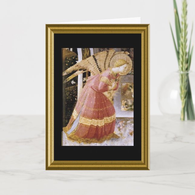 Buon natale - St Francis bön i italienare Helgkort (Framsida)