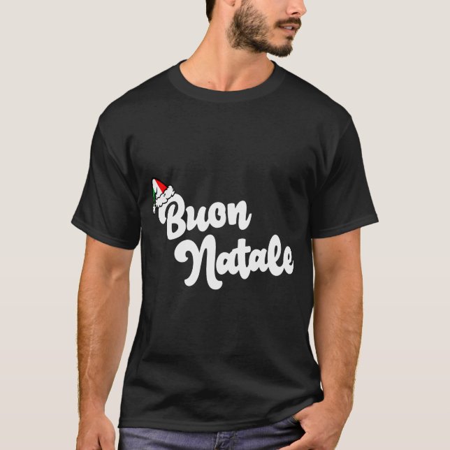 Buon Natale T Shirt (Framsida)