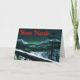 Buon Natale - tyst natt Helgkort