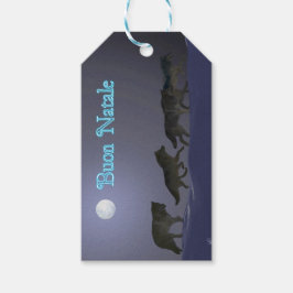 Buon Natale - Varg Pack Presentetikett