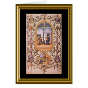 Buon natale - Zabaione recept Hälsningskort