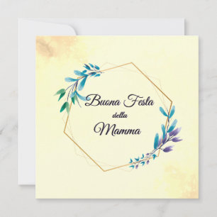 Buona Festa della mamma Lycklig Mors dag Kort