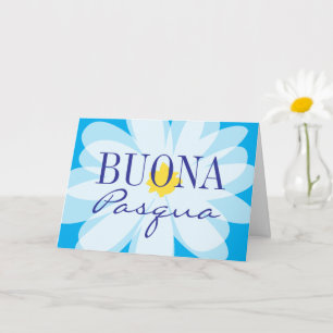 Buona Pasqua Glad påsk söt hälsning Kort