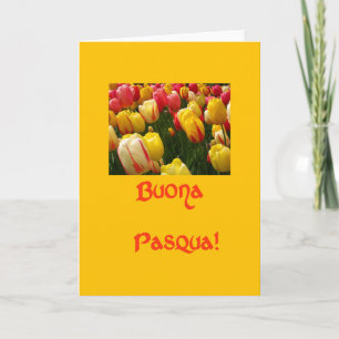 Buona Pasqua Italia Glad påsk Helgkort
