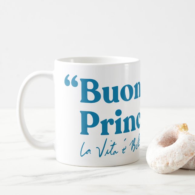 Buongiorno Principessa Kaffemugg (Med munk)