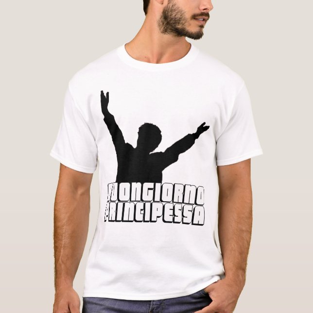 Buongiorno Principessa utslagsplats T Shirt (Framsida)