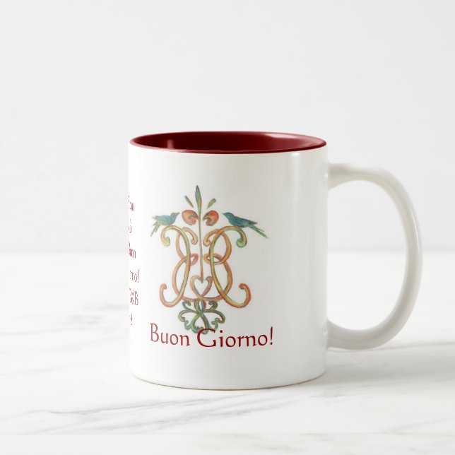 Buongiorno! Två-Tonad Mugg (Höger)