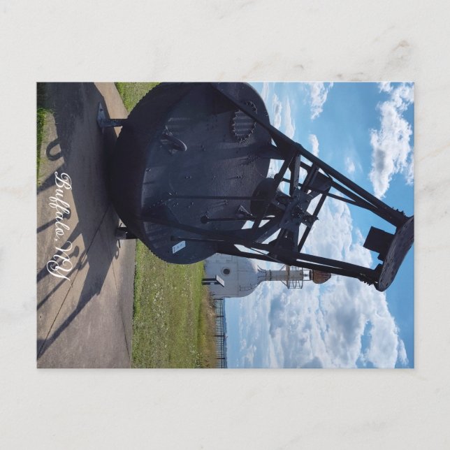 Buoy and Bottle Light  Vykort (Framsida)