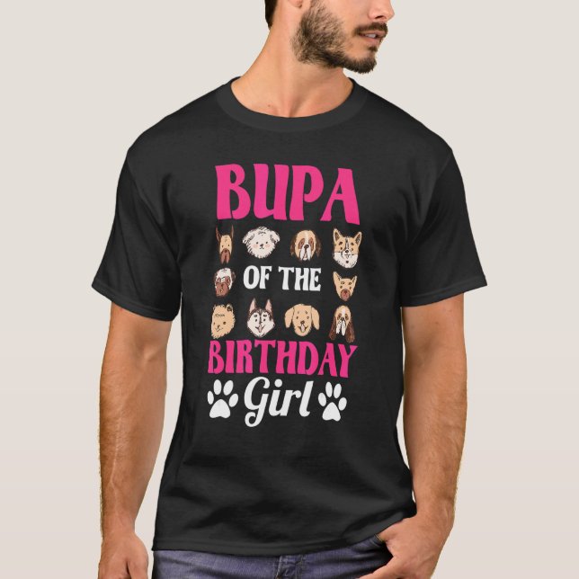 Bupa of Birthday Girl Tass Bday Party Celeb T Shirt (Framsida)