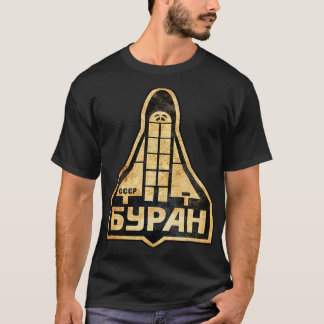 Buran CCCP Buran Rymd Orbiter Märke T Shirt