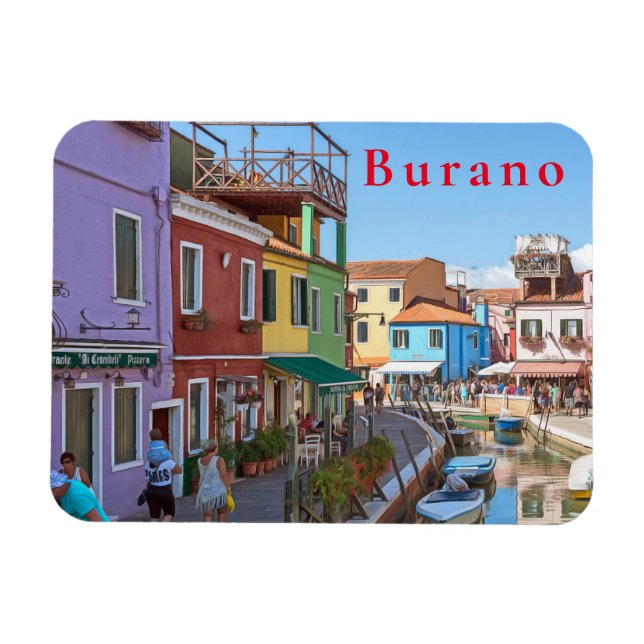 Burano. #11. magnet (Horisontell)