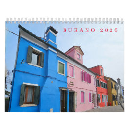 Burano 2026 calendar kalender