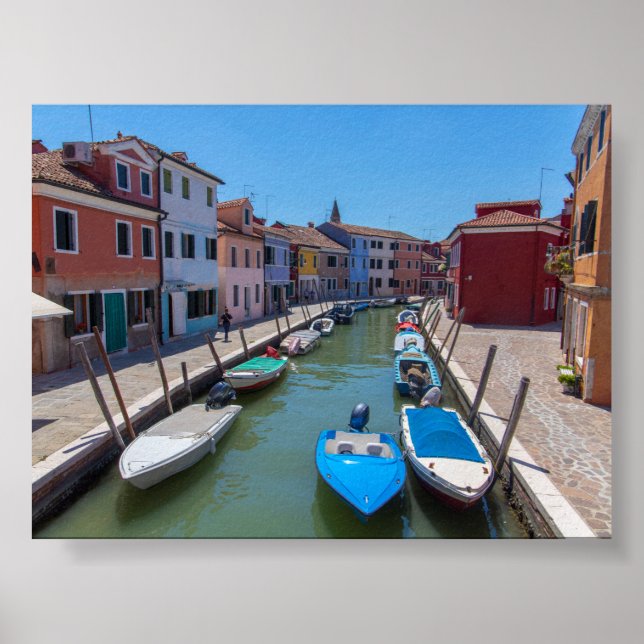 Burano houses poster (Framsidan)