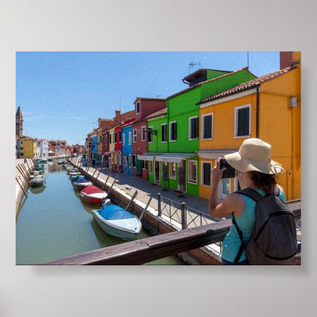 Burano houses poster (Framsidan)