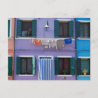 Burano Island Vykort