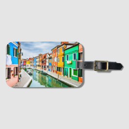 Burano, Italien Bagagebricka