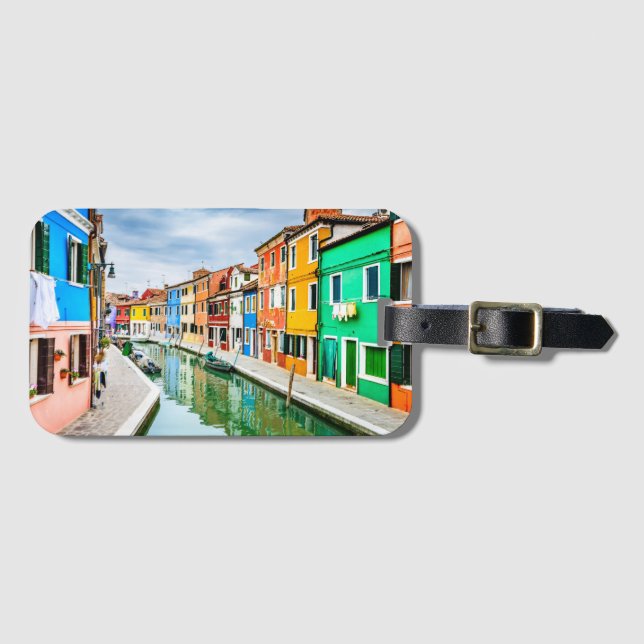 Burano, Italien Bagagebricka (Framsida horisontal)