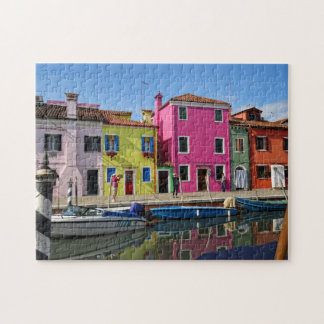 Burano Italien Canal II Pussel