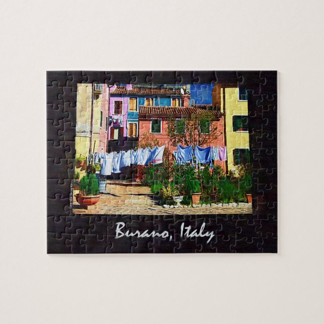 Burano Italien Pussel (Horisontell)