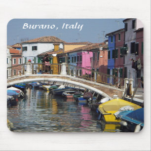 Burano; Snöreö Mousepad Musmatta