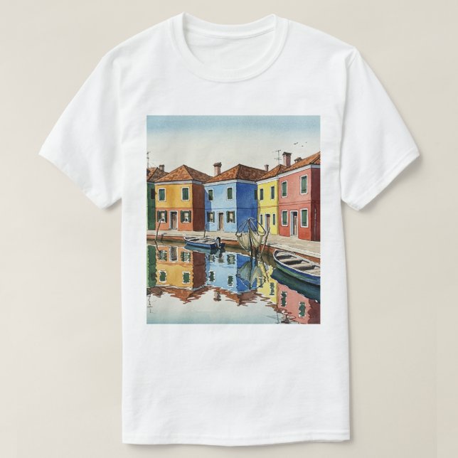 Burano T Shirt (Design framsida)