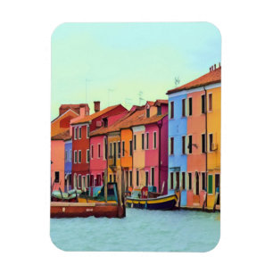 BURANO - Venetian Lagoon Venice - Burano Magnet