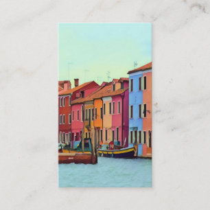BURANO - Venetian Lagun Venedig - Burano Visitkort