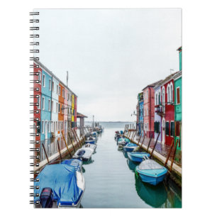 Burano Venice Metropolitan City of Venedig Italien Anteckningsbok