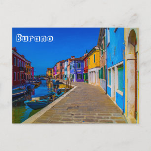 Burano vykort