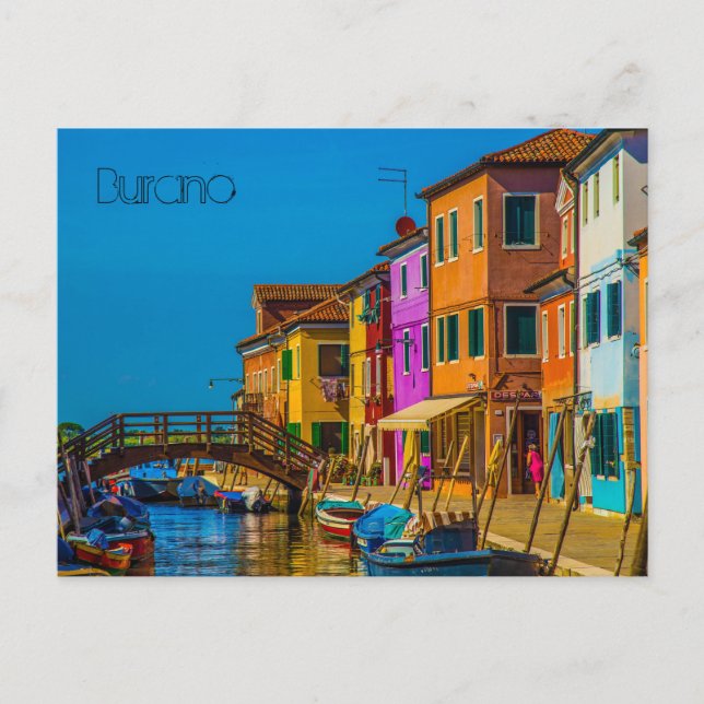 Burano vykort (Framsida)