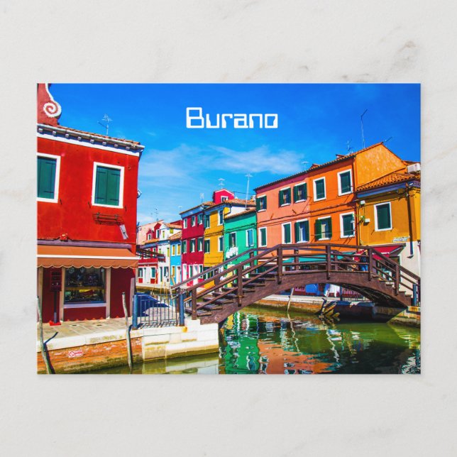 Burano vykort (Framsida)