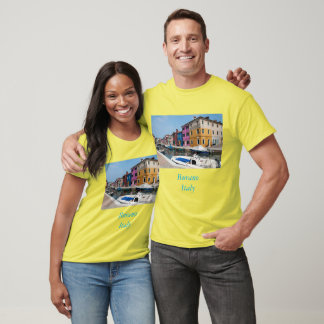 Buranos färgader t-shirt