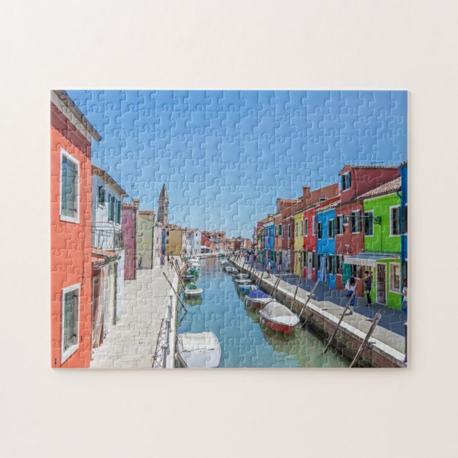 Buranskt kanalpussel pussel (Horisontell)