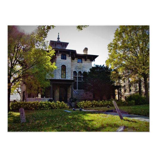 "Burbank Livingston Griggs Mansion" Fototryck (Framsidan)