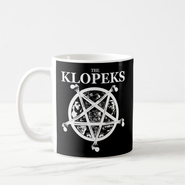 Burbs the Klopeks Evil Family Porträtt Movie Kaffemugg (Vänster)