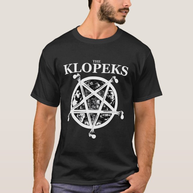 Burbs the Klopeks Evil Family Porträtt Movie T Shirt (Framsida)